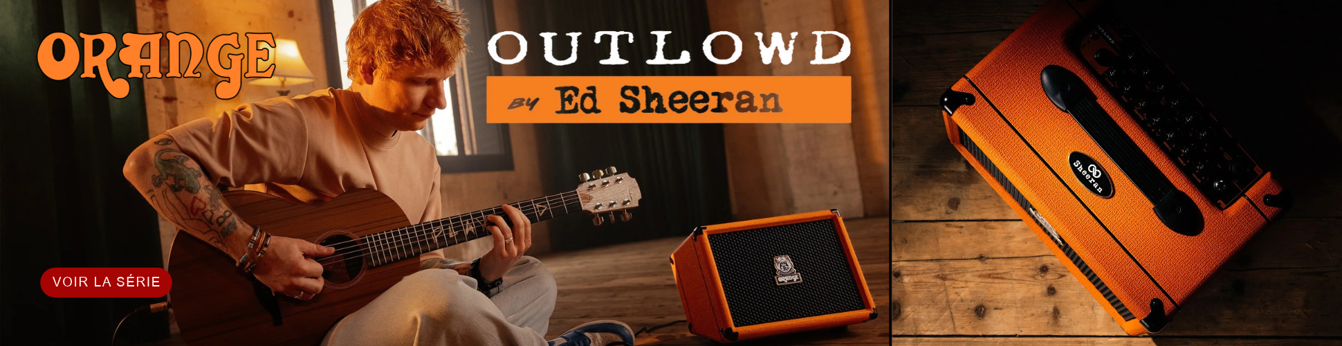 Découvrez les nouvelles Orange Outlowd en collaboration avec Ed Sheeran !